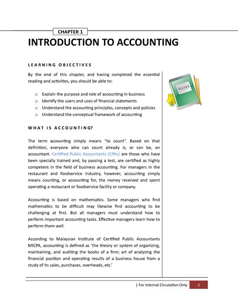 [Accounting Tutorial] INTRODUCTION TO ACCOUNTING for .